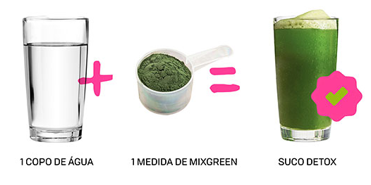 mix green como tomar