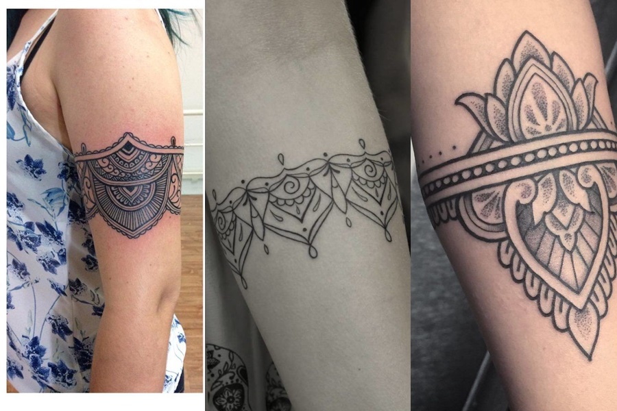 tatuagens femininas tribais para desenhar no braço 