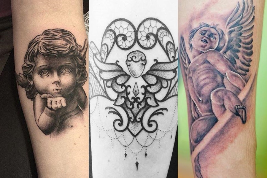 tatuagens de anjos mais marcantes e robustas 