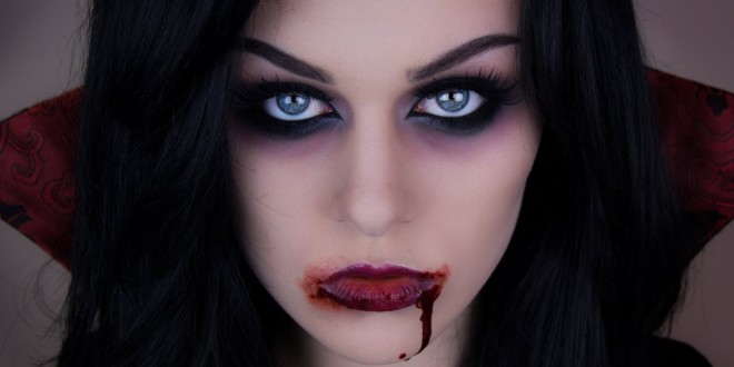 Maquiagem Clássica de Vampiro