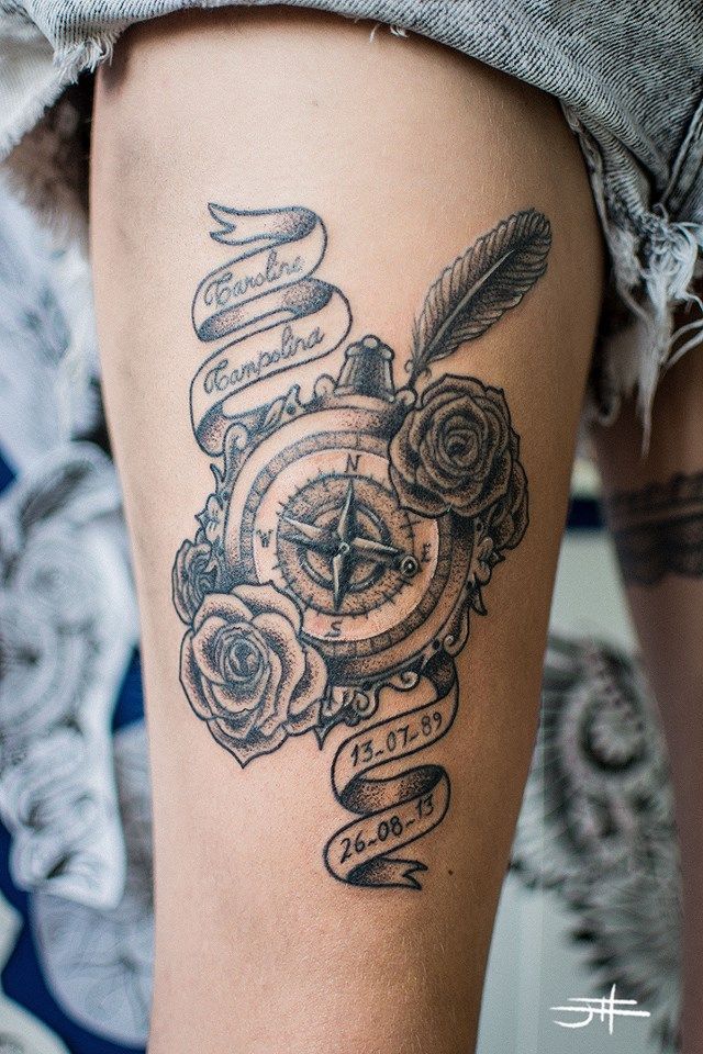 Tatuagem de Bússola Qual o significado? Qual o melhor
