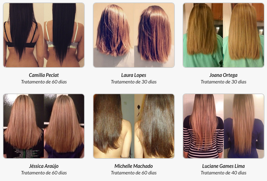 luminus hair antes e depois