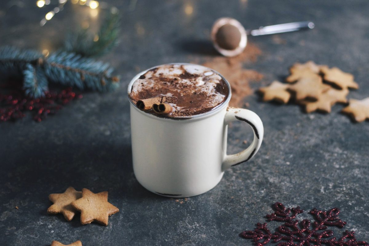 chocolate quente saudável para o inverno