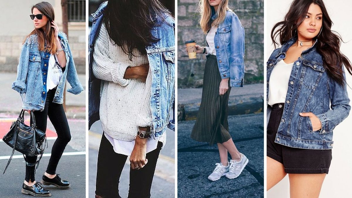 exemplos de como usar jaqueta jeans